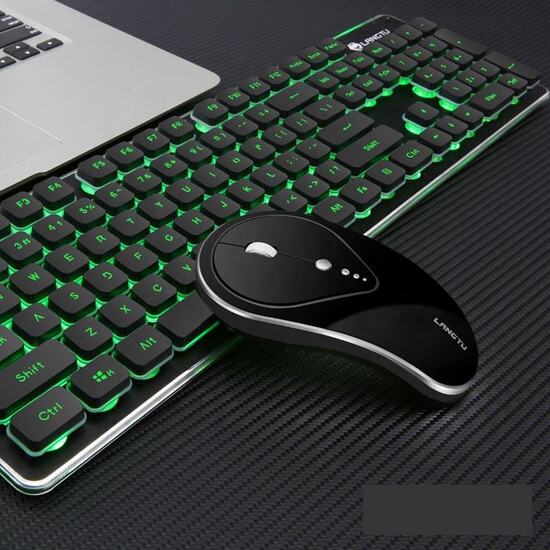 Wireless Gaming Keyboard and Mouse Combo
