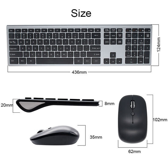 BK419CM Wireless Keyboard and Mouse Combo