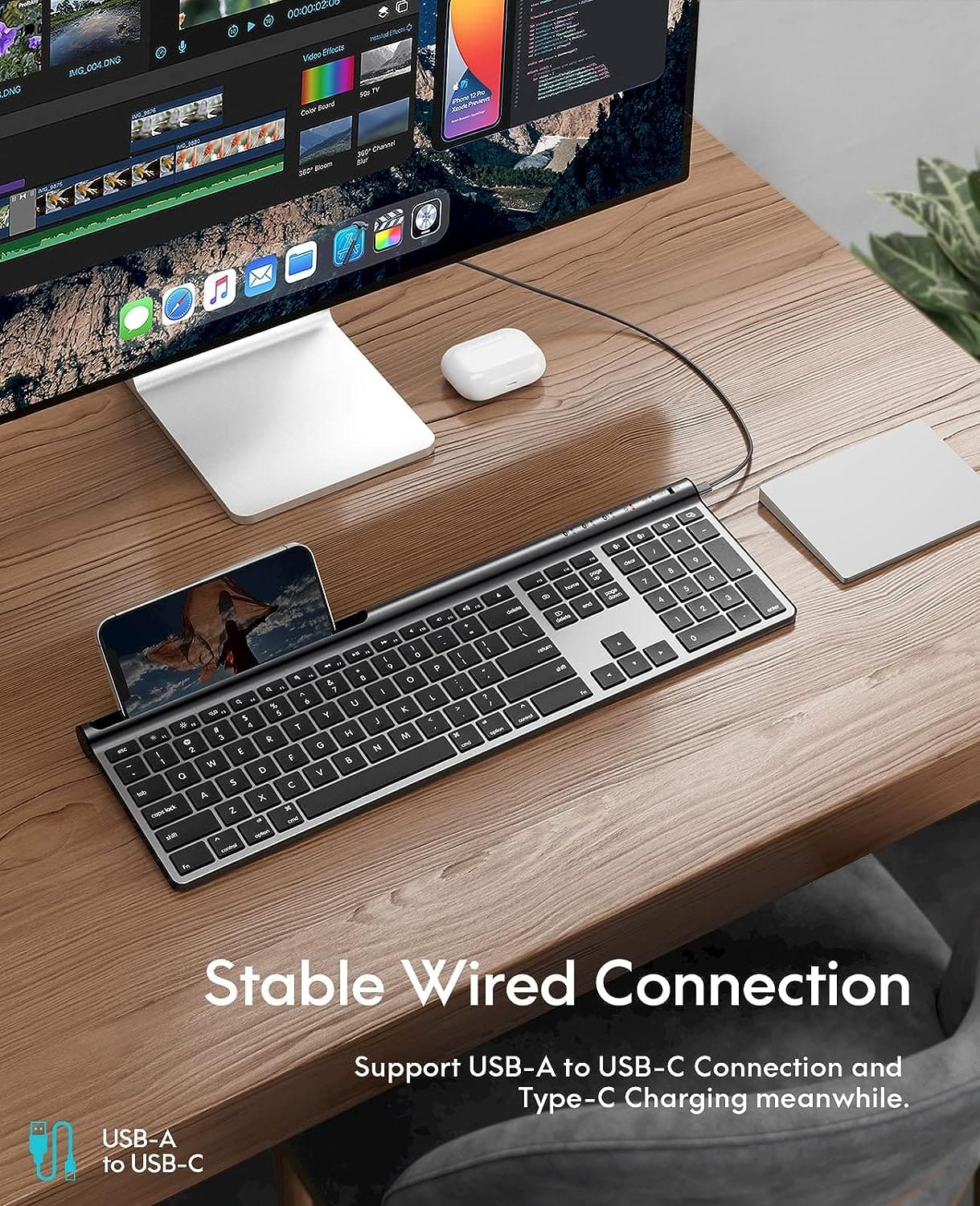 Wireless Bluetooth Keyboard for Mac