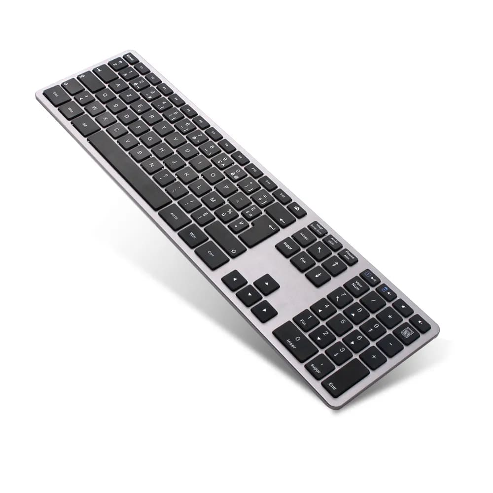 ABS Full Size Bluetooth Keyboard Apple Style
