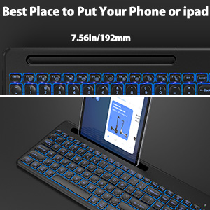 7 Color Backlight Wireless Keyboard