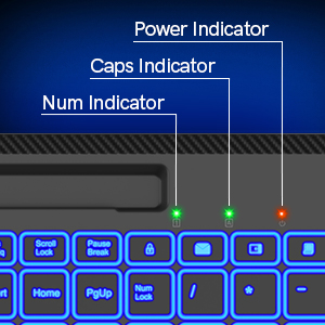 Backlit Keyboard Full Size