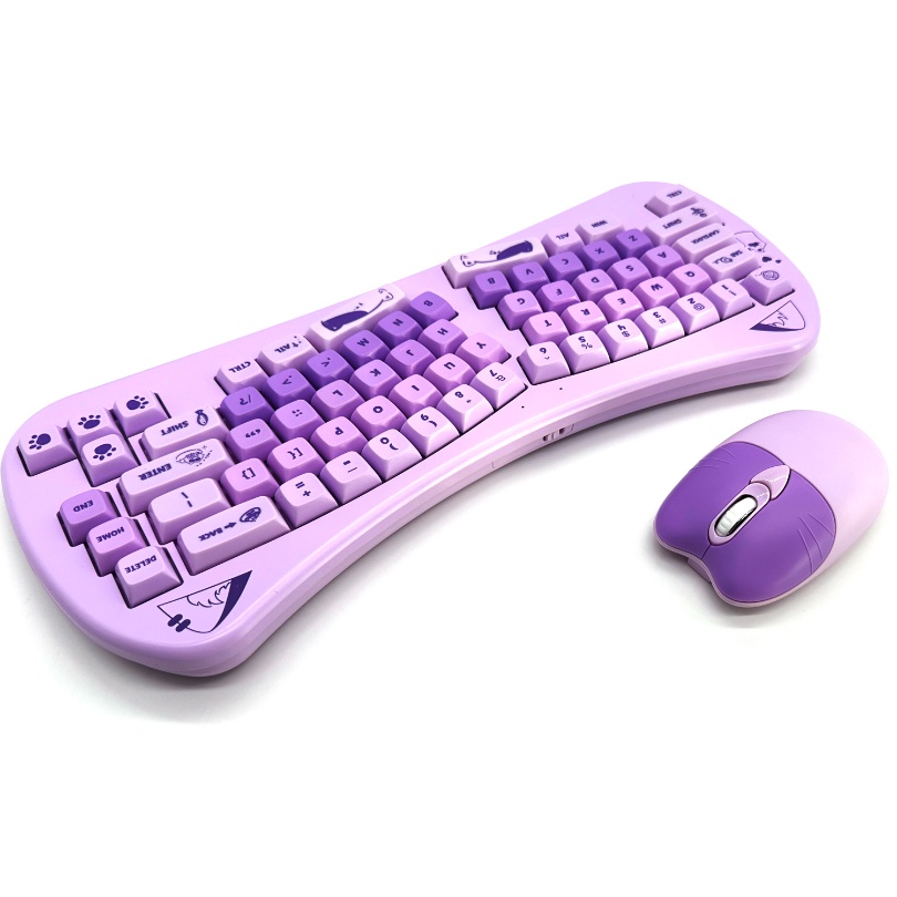 Rechargeable Dual mode Keyboard and mouse
