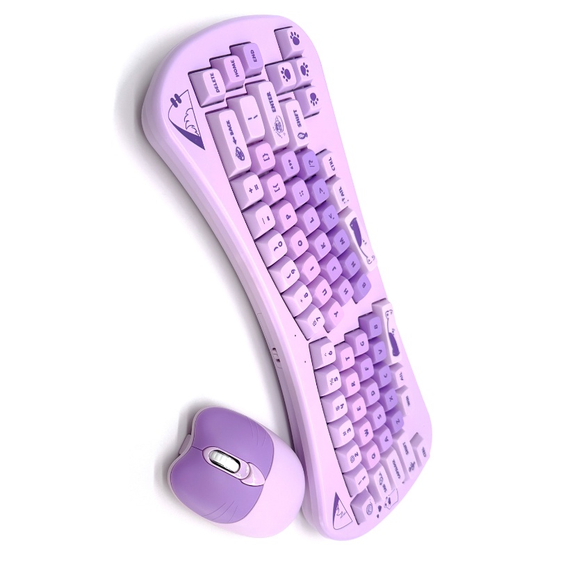 Rechargeable Dual mode Keyboard and mouse