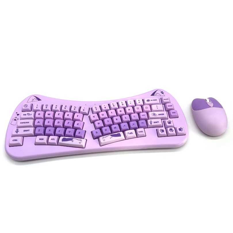 Rechargeable Dual mode Keyboard and mouse