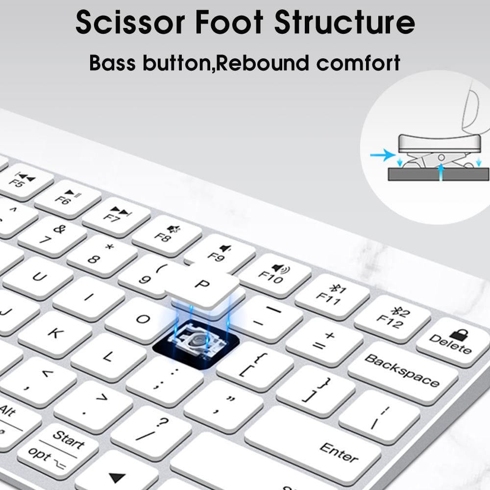 78 Keys Apple Magic Keyboard Bluetooth