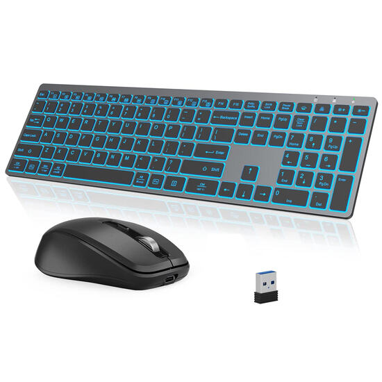 Wireless Keyboard and Mouse Combo