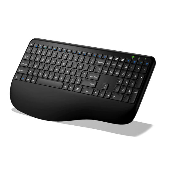 Ergonomic Wireless Computer Keyboard
