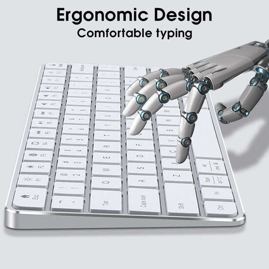 Rechargeable Small Wireless Keyboard Bluetooth