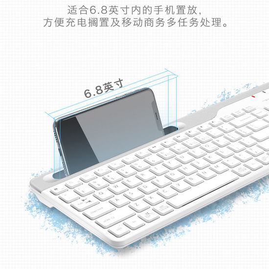 Rechargeable Small Wireless Keyboard Bluetooth