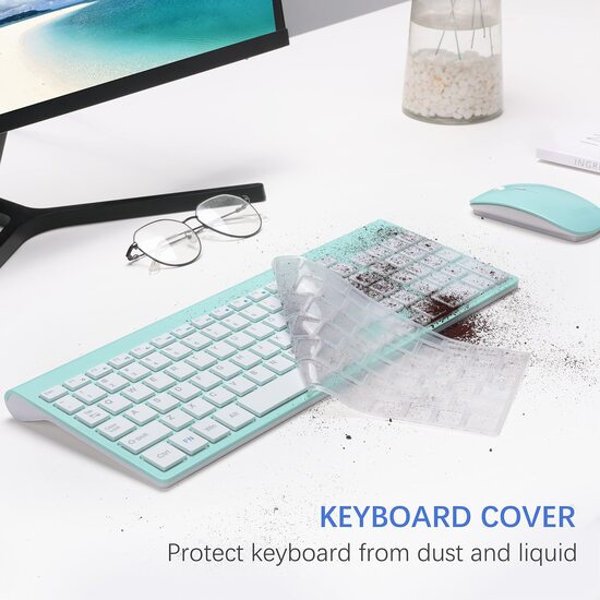 Wireless Keyboard and Mouse Ultra Slim Combo