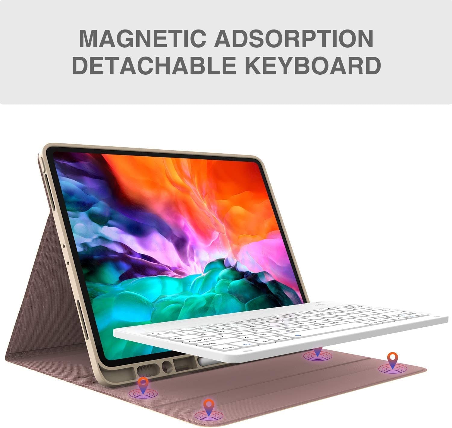 iPad Pro 12.9 inch 2021 Case with Keyboard